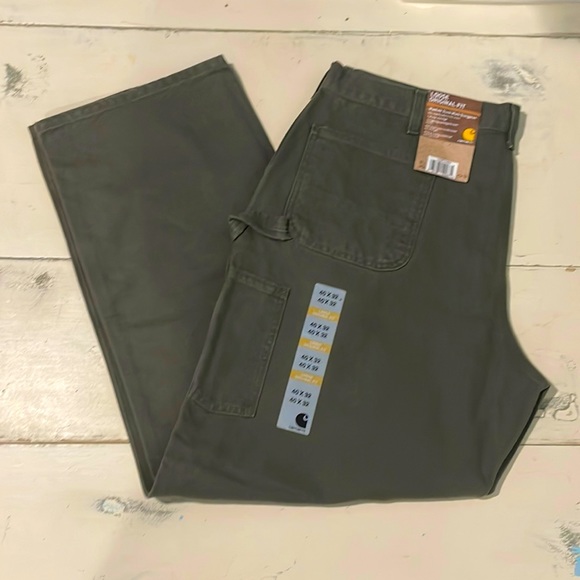 Carhartt Other - (NWT) Carhartt Washed Duck Work Dungaree - 40 x 32